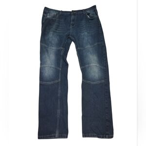 Kaalu Men's Distressed Blue Jeans Size 42x32